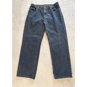 Eddie Bauer Fleece Lined Jeans Size 14 100% Cotton, Cabincore, Cozy